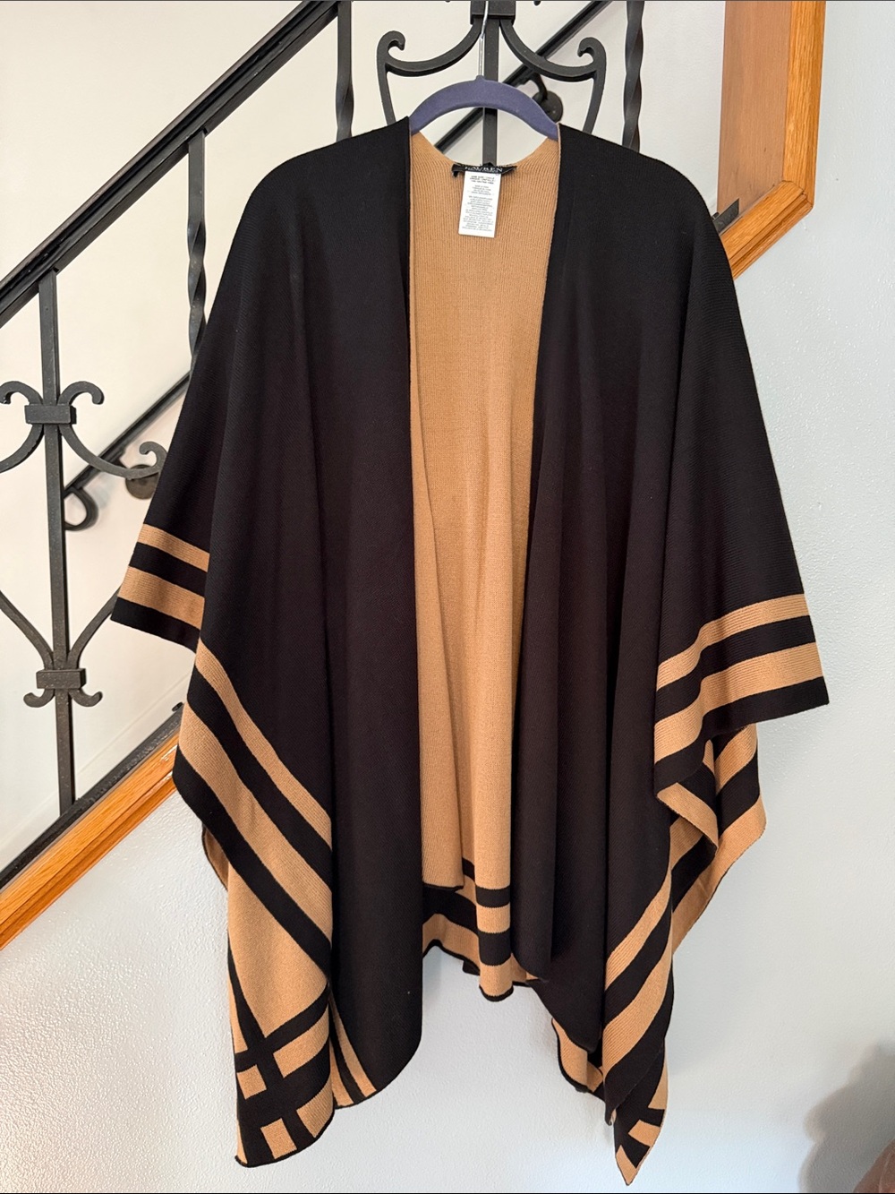 NWOT RALPH LAUREN Shawl Sweater